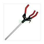 Retort Clamp, 3 Finger, Rubber Sleeve